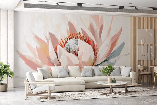 Fototapeta Delikatne płatki w łagodnych odcieniach, Popularna Fototapeta, Popularna Fototapeta, w09066 - Muralas.pl