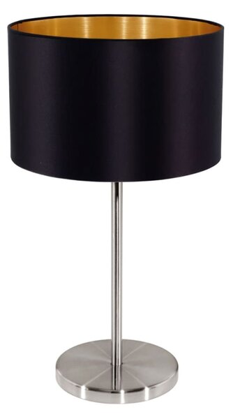 EGLO Lampa stołowa Maserlo, czarna, 31616
