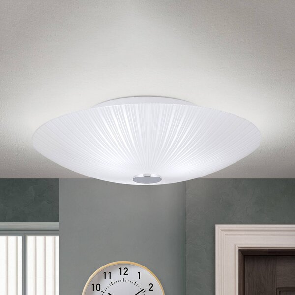 ORION Lampa sufitowa VINDIRA, możliwość ściemniania, biały / opal, salon / jadalnia, szkło, nowoczesny