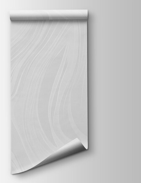 Fototapeta Białe tło z falistymi liniami, Fototapety Marmur, Popularne Fototapety, w02574v2 - Tapeko.pl