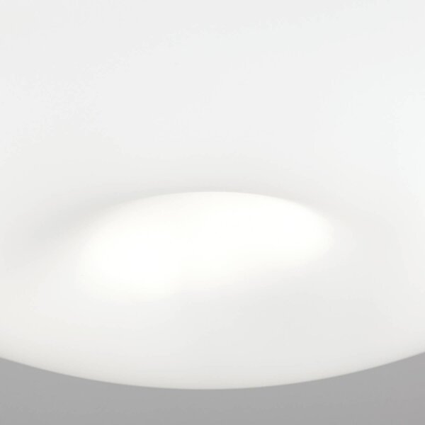 ORION Lampa sufitowa Blanc, możliwość ściemniania, biały / opal, salon / jadalnia, szkło, nowoczesny