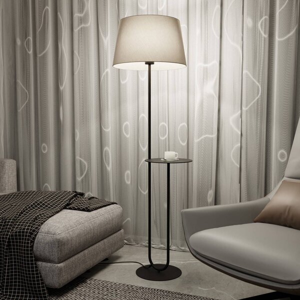 Lampa stojąca Hotel EMIBIG LIGHTING, czarny, salon / jadalnia, metal, nowoczesny