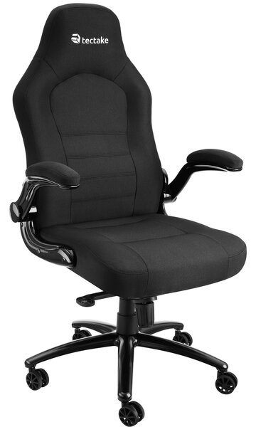 Tectake 404736 fotel biurowy springsteen - czarny