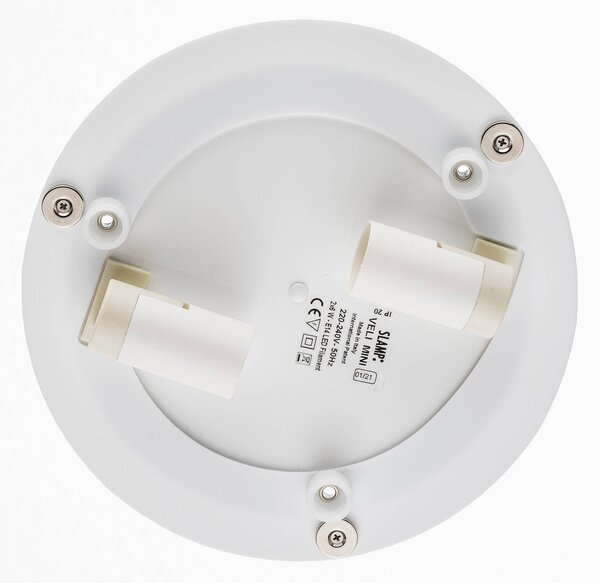 Slamp Kinkiet designerski Veli, możliwość ściemniania, biały / opal, salon / jadalnia, tworzywo sztuczne, design