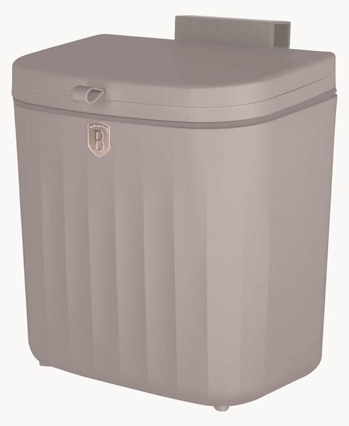 Wiszący kosz na śmieci Taupe, 7 l