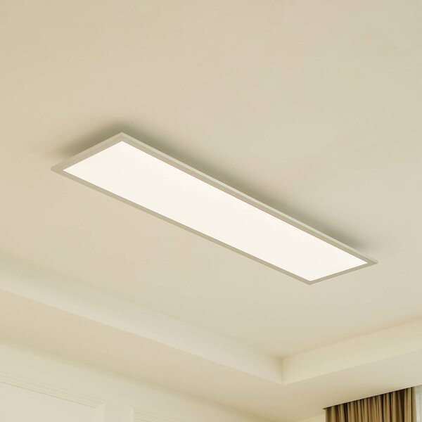 Lampa sufitowa LED Lyndra Arcchio, możliwość ściemniania, aluminiowy / szary / cynkowy, salon / jadalnia, aluminium, nowoczesny