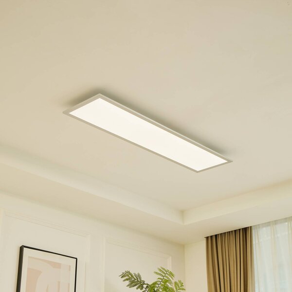 Lampa sufitowa LED Lyndra Arcchio, możliwość ściemniania, aluminiowy / szary / cynkowy, salon / jadalnia, aluminium, nowoczesny