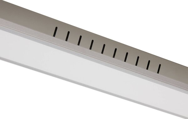 Lampa sufitowa LED Lyndra Arcchio, możliwość ściemniania, aluminiowy / szary / cynkowy, salon / jadalnia, aluminium, nowoczesny