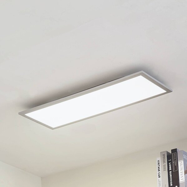 Lampa sufitowa LED Lyndra Arcchio, możliwość ściemniania, aluminiowy / szary / cynkowy, salon / jadalnia, aluminium, nowoczesny