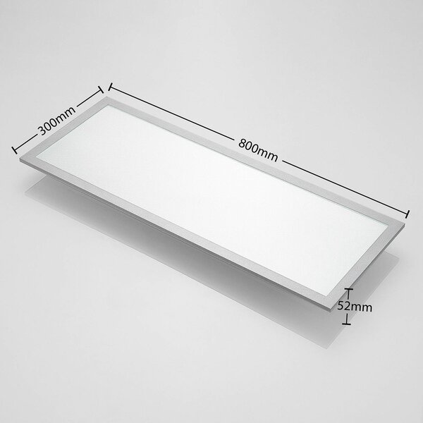 Lampa sufitowa LED Lyndra Arcchio, możliwość ściemniania, aluminiowy / szary / cynkowy, salon / jadalnia, aluminium, nowoczesny