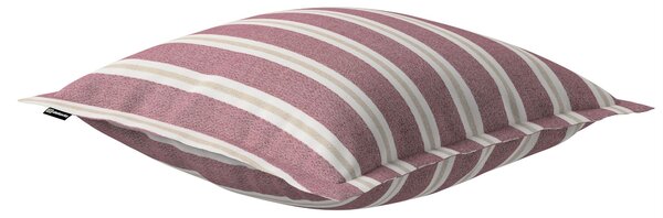 Poszewka Mona na poduszkę kolor czerwony tkanina strukturalna, wzorzysta
