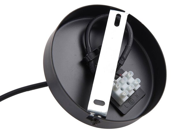 Lampa wisząca Rasmina Lucande, możliwość ściemniania, jasne drewno, salon / jadalnia, bambus, dworkowy / rustykalny