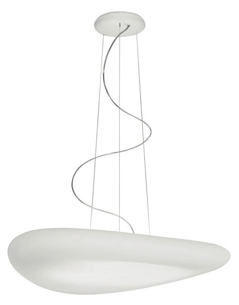 Lampa Wisząca Stilnovo, Mr. Magoo, ściemnialny, biały, salon, tworzywo sztuczne, design