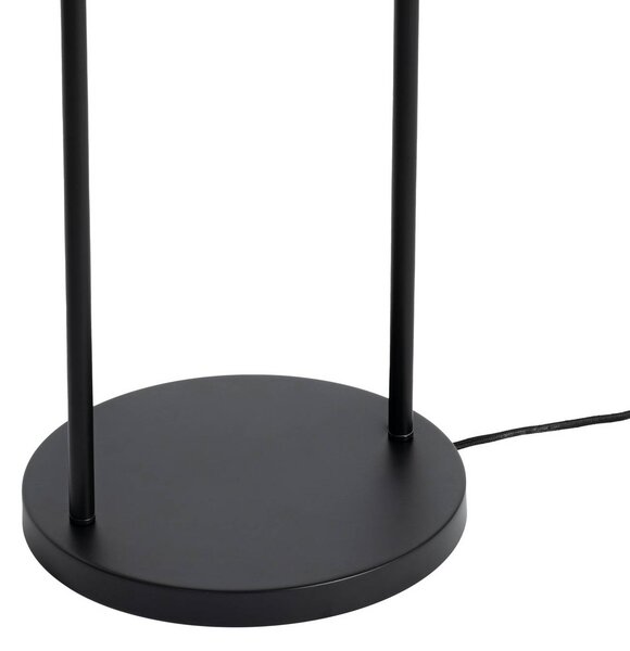 Lampa stojąca Aralena Lindby, czarny, salon / jadalnia, metal, nowoczesny