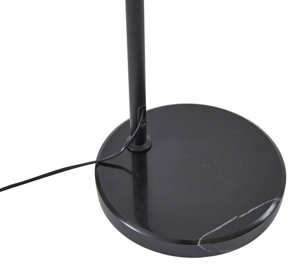 Lampa stojąca Tonka Lindby, czarny, salon / jadalnia, metal, nowoczesny