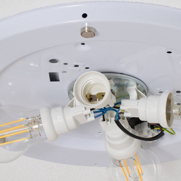 Lampa sufitowa Cloud TK Lighting, możliwość ściemniania, niebieski, pokój dziecięcy, tkanina / materiał / jedwab, młodzieżowy