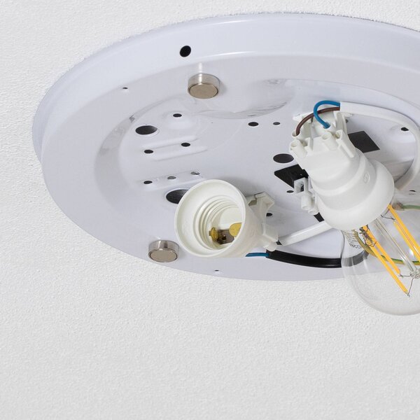 Lampa sufitowa Cloud TK Lighting, możliwość ściemniania, niebieski, pokój dziecięcy, tkanina / materiał / jedwab, młodzieżowy
