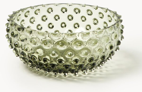 Misa ze szkła dmuchanego Hobnail