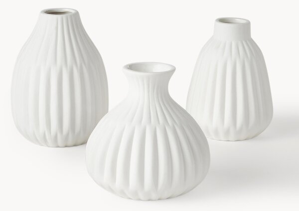 Komplet wazonów z porcelany Palo, 3 elem