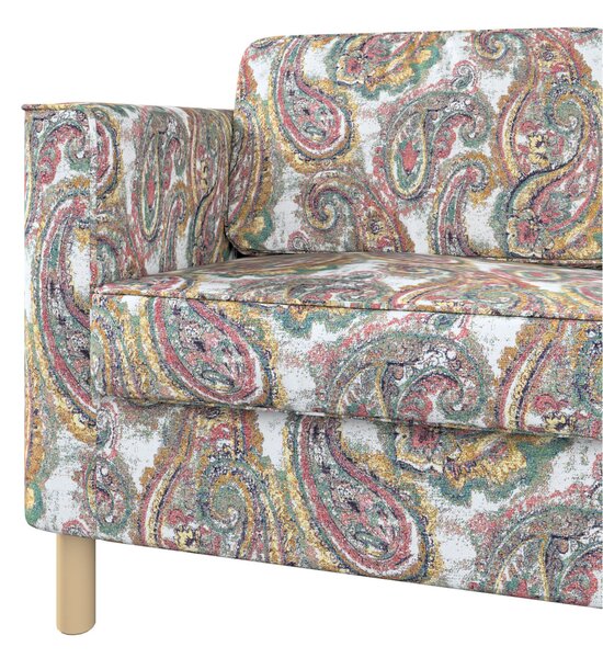 Pokrowiec na sofę Pärup 3-osobową kolor wielokolorowy tkanina strukturalna, wzorzysta