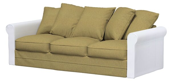 Pokrowiec na sekcję 3-osobową Grönlid, nierozkładaną kolor zielony tkanina strukturalna