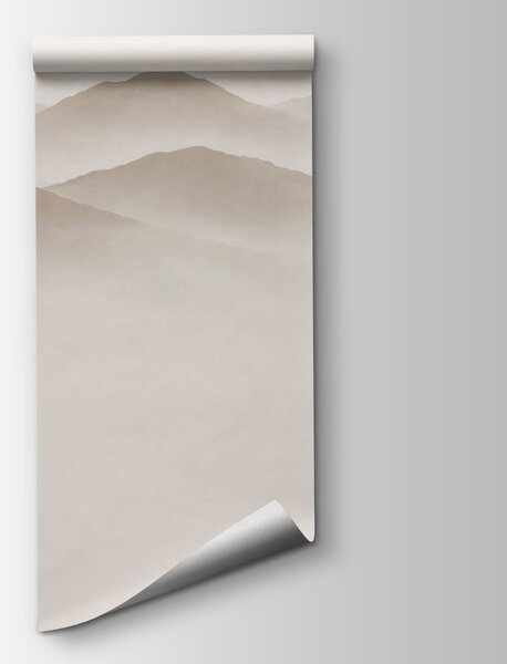 Fototapeta Zamglone pasmo górskie, Fototapety Natura, Popularne Fototapety, t00881 - Tapeko.pl