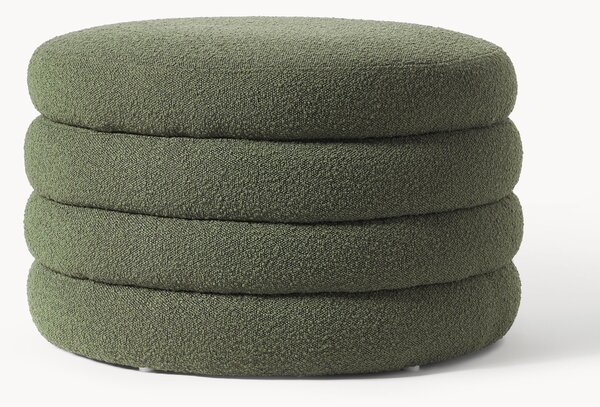 Puf XL Bouclé z miejscem do przechowywania Alto