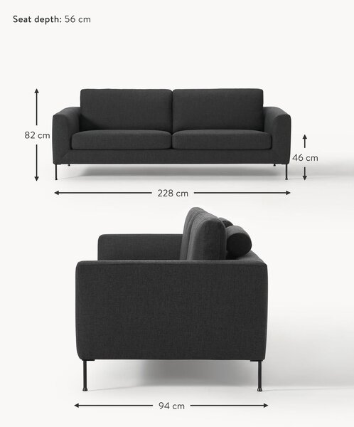 Sofa Cucita (3-osobowa)