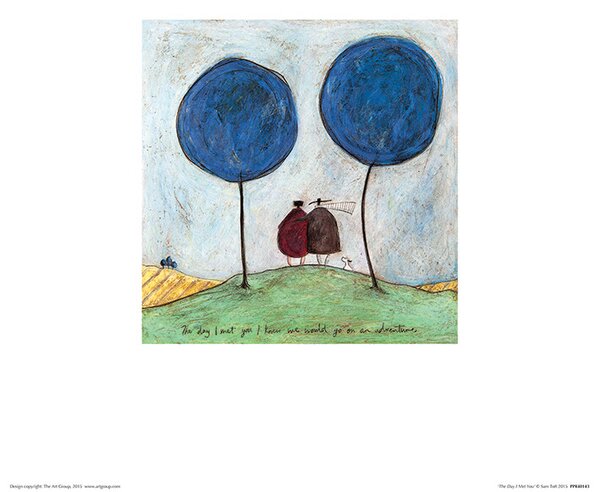 Reprodukcja Sam Toft - The Day I Met You, (30 x 30 cm)