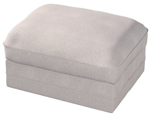 Pokrowiec na podnóżek Grönlid kolor beżowy tkanina strukturalna