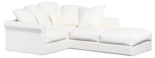 Pokrowiec na sekcję narożną Grönlid kolor biały