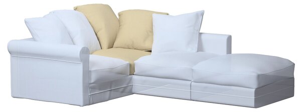 Pokrowiec na sekcję narożną Grönlid kolor zielony tkanina strukturalna