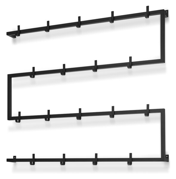 Wieszak z półką Neoloft Wall 11 - gotowy do wysyłki 80 i 100 cm