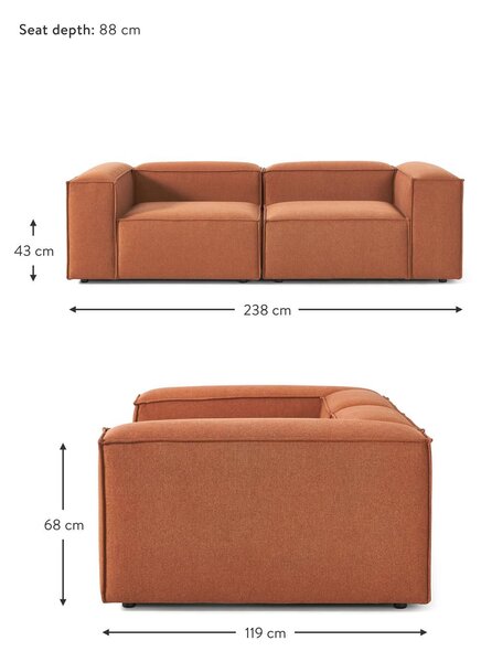 Sofa modułowa Lennon (3-osobowa)