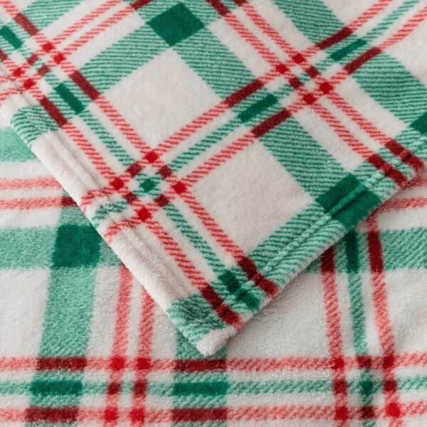 Mikropluszowy koc WINTER PLAID, kolorowy Rozmiar: 150 x 200 cm