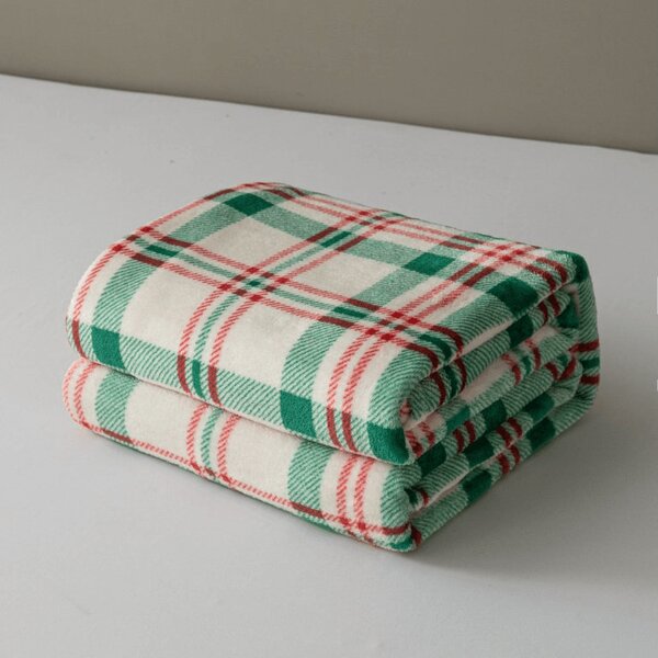 Mikropluszowy koc WINTER PLAID, kolorowy Rozmiar: 150 x 200 cm