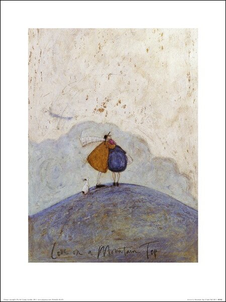 Druk artystyczny Sam Toft - Love on a Mountain Top