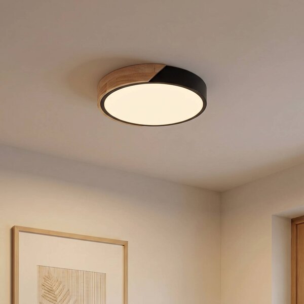 Lampa sufitowa Lynorri PRIOS, czarny, salon / jadalnia, tworzywo sztuczne, nowoczesny