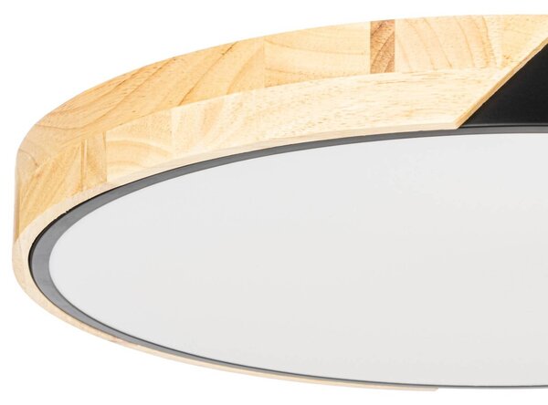 Lampa sufitowa Lynorri PRIOS, czarny, salon / jadalnia, tworzywo sztuczne, nowoczesny