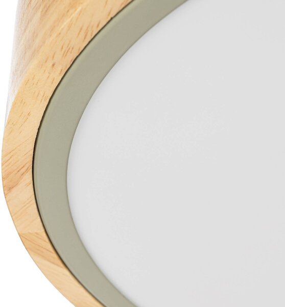 Lampa sufitowa Lynorri PRIOS, zielony, salon / jadalnia, tworzywo sztuczne, nowoczesny