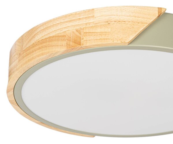 Lampa sufitowa Lynorri PRIOS, zielony, salon / jadalnia, tworzywo sztuczne, nowoczesny