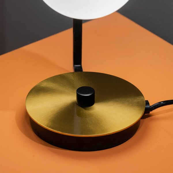 IDEAL LUX Lampa stołowa Birds, czarny, salon / jadalnia, metal, nowoczesny