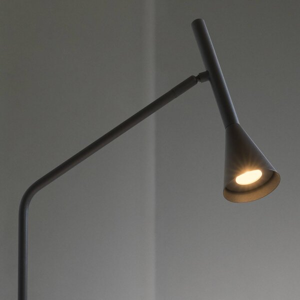 IDEAL LUX Lampa stołowa Diesis, możliwość ściemniania, czarny, salon / jadalnia, metal, nowoczesny