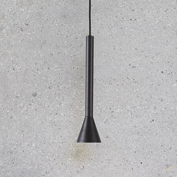 IDEAL LUX Lampa wisząca Diesis, czarny, salon / jadalnia, metal, nowoczesny