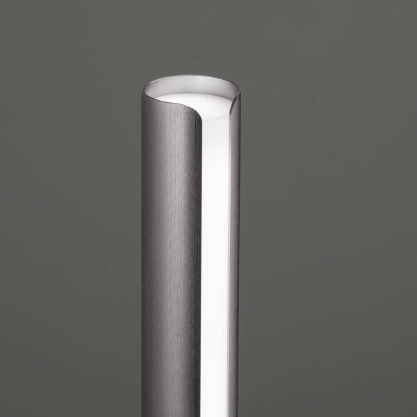 IDEAL LUX Lampa stołowa Dorica, możliwość ściemniania, brązowy / mosiężny, salon / jadalnia, aluminium, nowoczesny