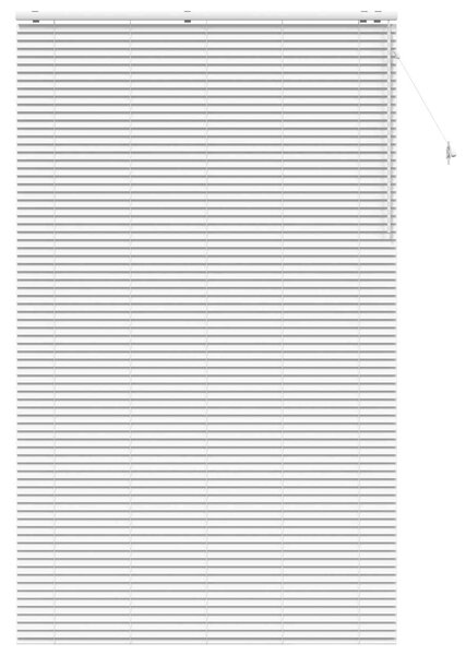 Żaluzja wenecka Biały 145 x 250 cm 35 mm