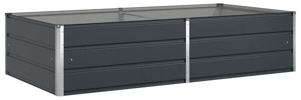 Donica Antracyt 195 x 100 x 45 cm Stal Galwanizowana