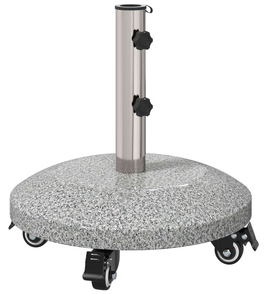Podstawa parasola Granite z kółkami do słupka 4-5 cm 27.2 kg