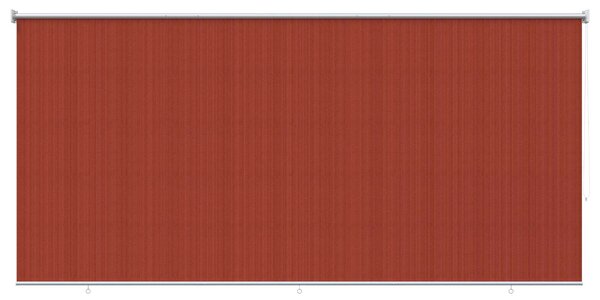 Roleta zewnętrzna 90% blokada UV Terakota 300 x 230 cm HDPE