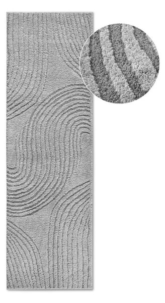 Szary chodnik 80x240 cm Pigment Light Grey – Elle Decoration